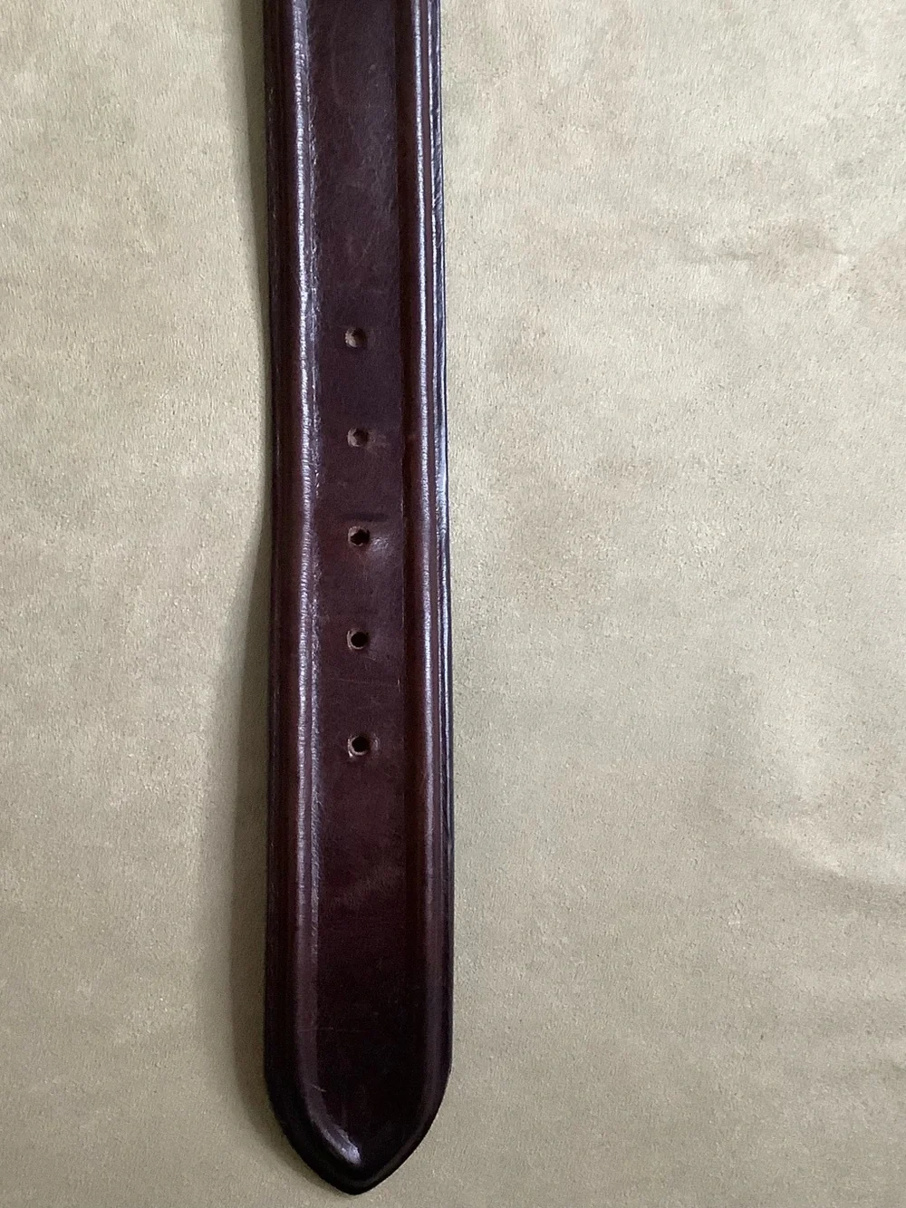 ARMANI Jeans Luxury Brown Leather Belt for Women  (W617)